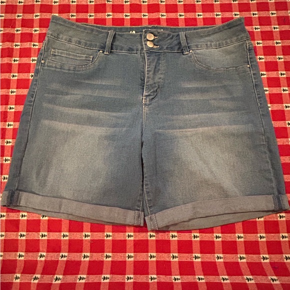 Royalty For Me Pants - Royalty For Me Classic Blue Denim Shorts